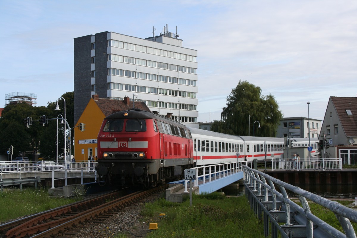 218 333-3 Wolgast Hafen 16.08.2008