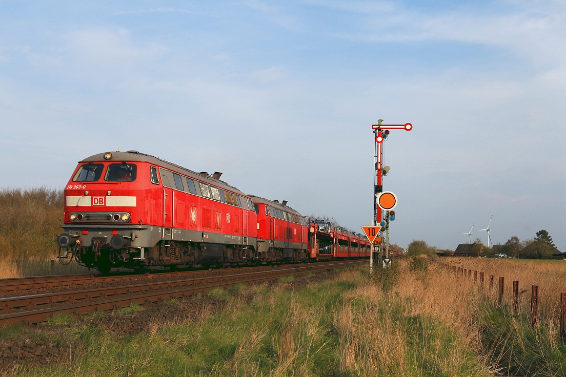 218 363 + 218 314, Klanxbüll, 01.05.2017.