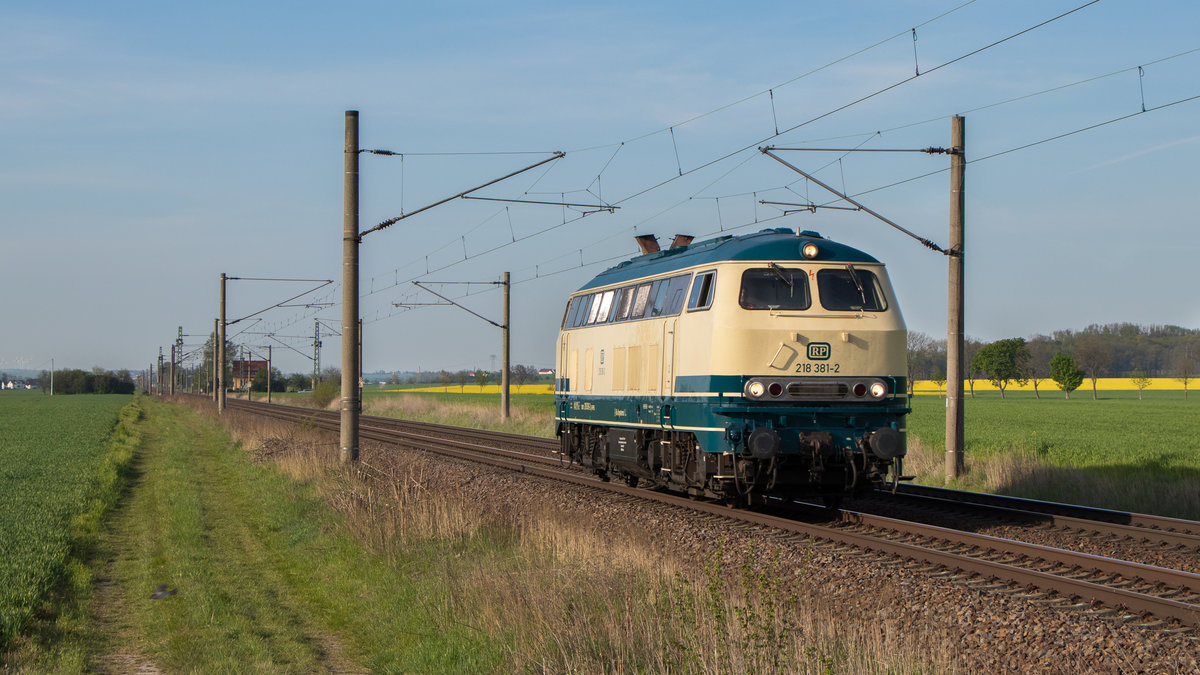 218 381-2 - Böhla 28.04.20