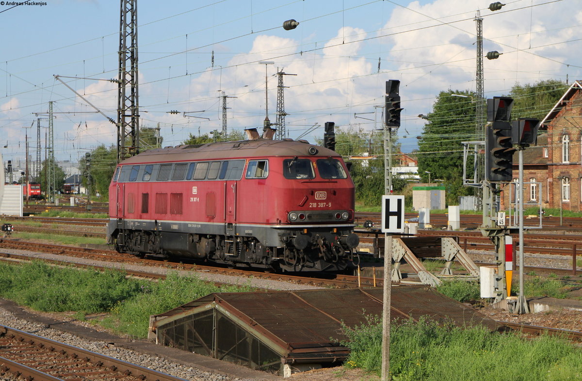 218 387-9 in Offenburg 3.9.17