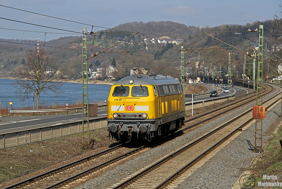 218 391 Lz bei Dattenberg/Wallen am 26.03.2016