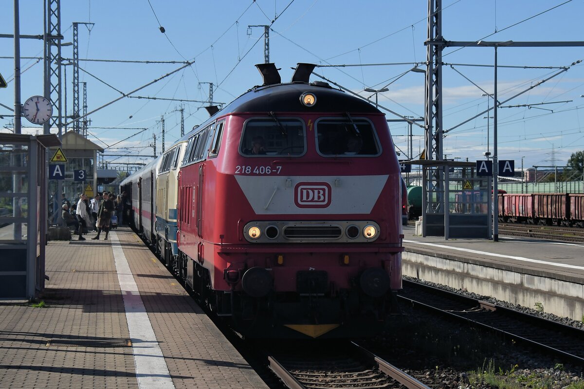218 406 & 446 am 04.10.25 in Buchloe