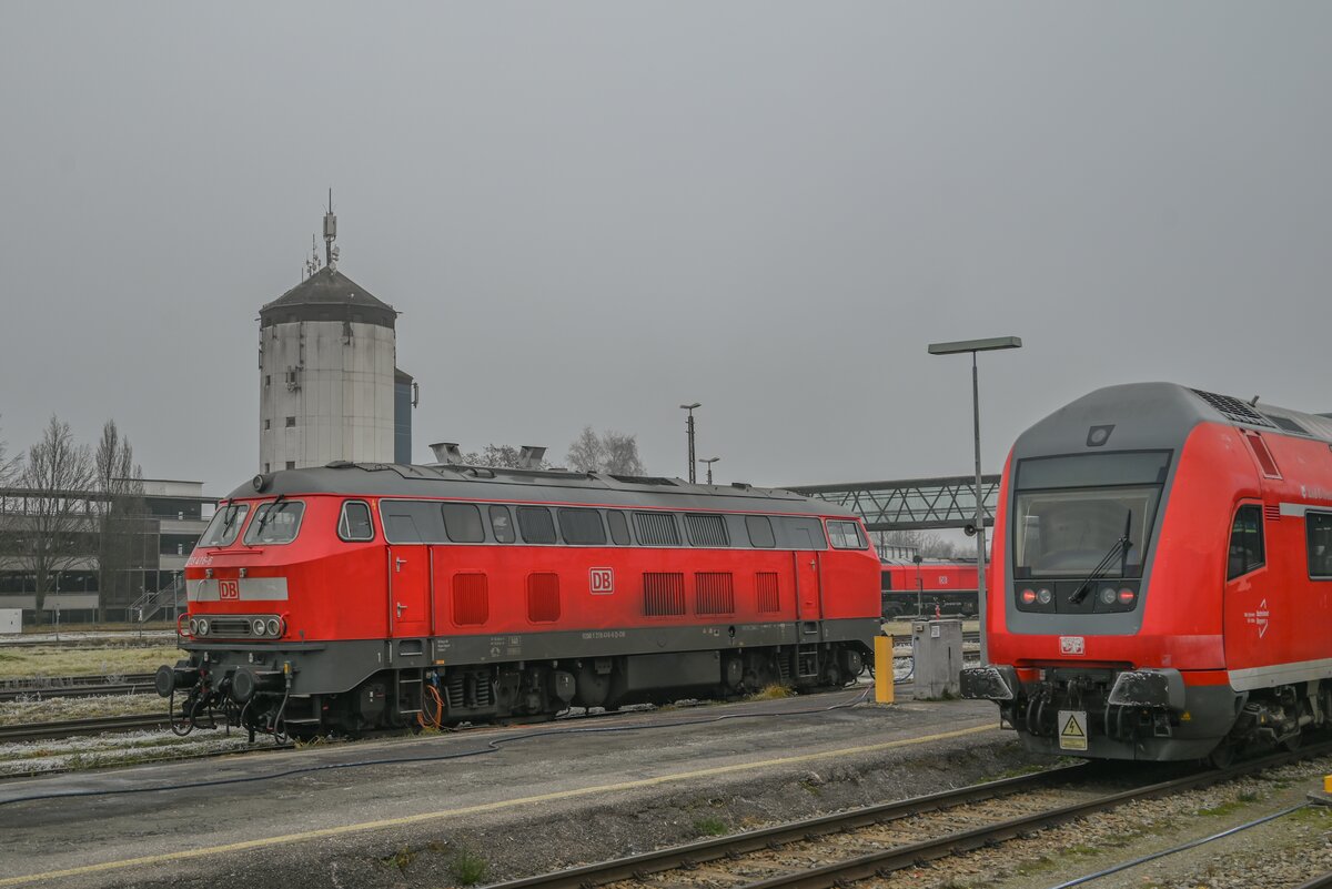 218 416 abgestellt in Mühldorf am 30.12.2024
