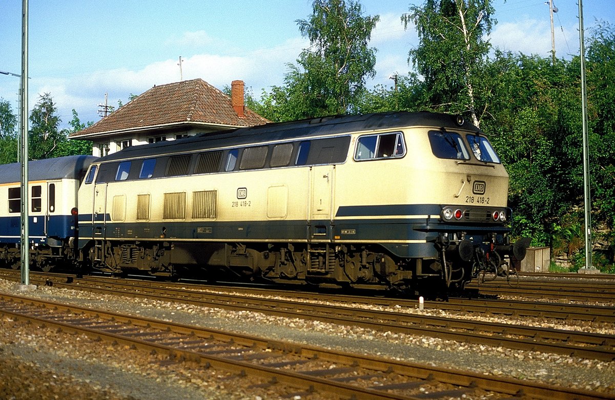 218 418  Freudenstadt Hbf  08.06.84