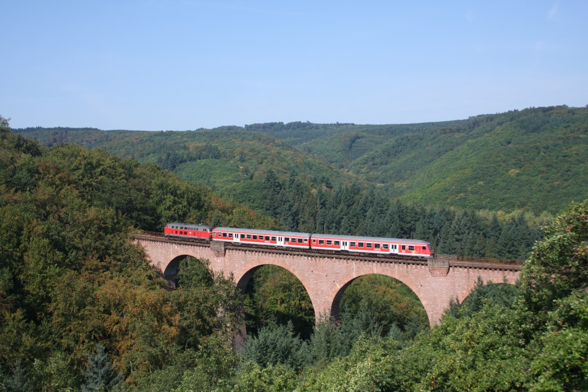 218 424-0 Hubertusviadukt 08.09.2009