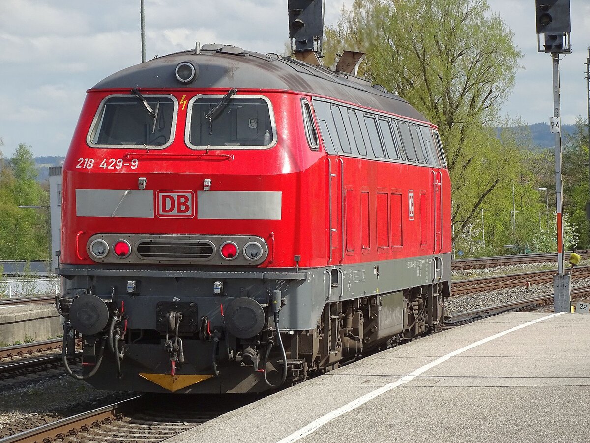 218 429 am 11.04.24 in Kempten.