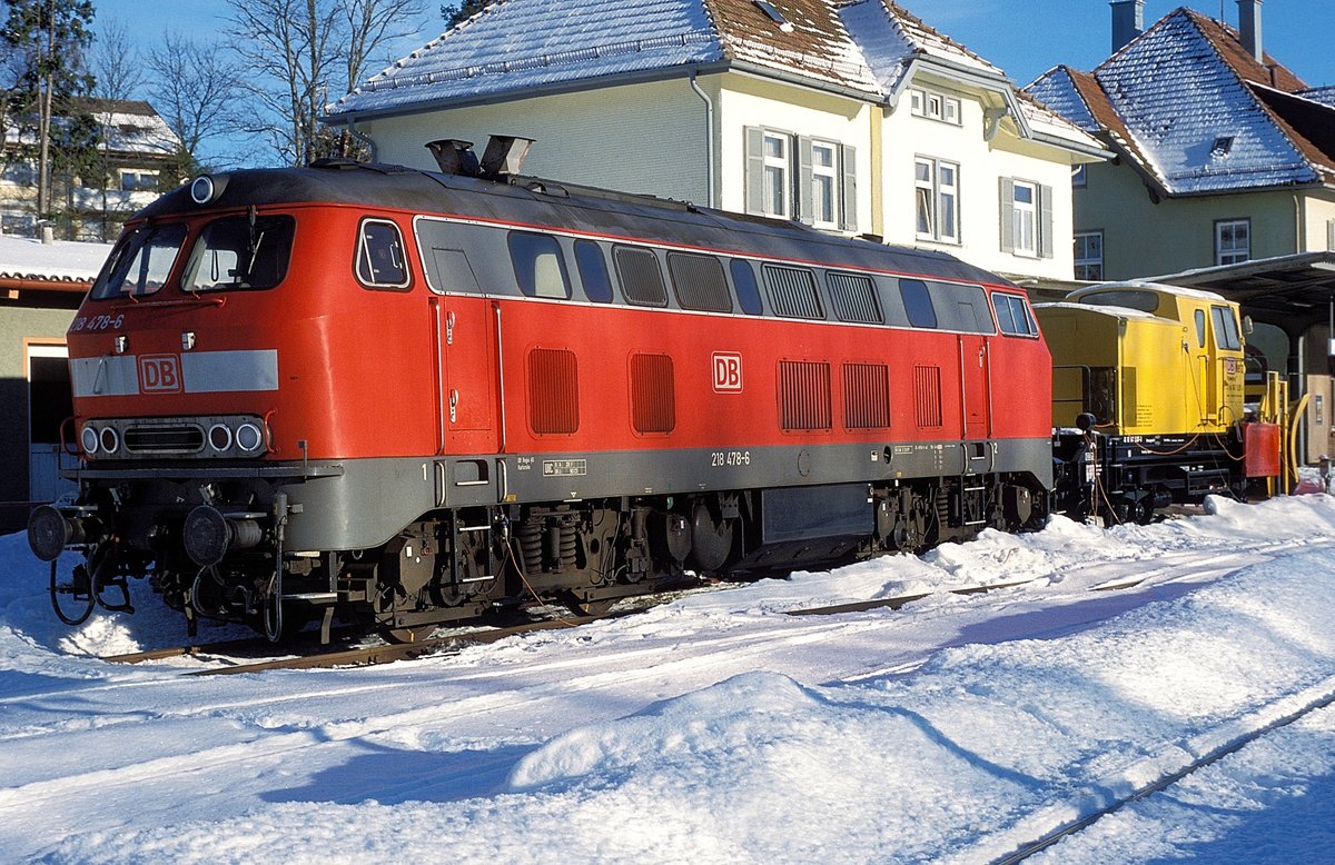 218 478 + 947 5207   Freudenstadt Hbf  02.01.02