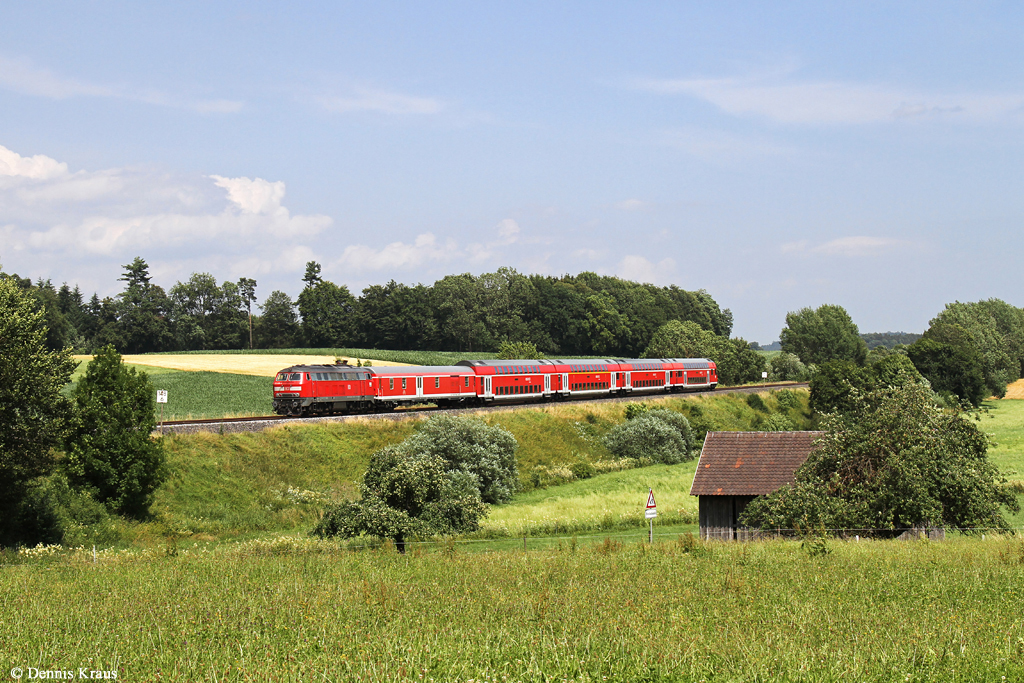 218 496 mit IRE am 11.07.2015 bei Bad Schussenried.