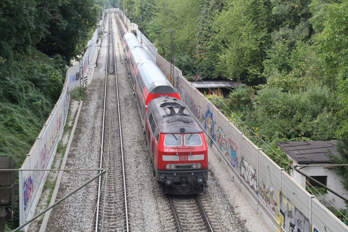 218 498-4 bei München Gießing 22.9.15