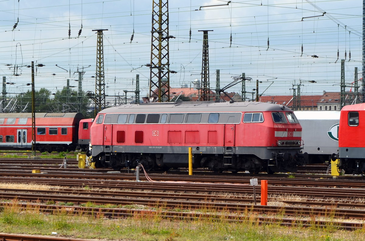 218 812-6 am Leipzig Hbf 16.08.2016