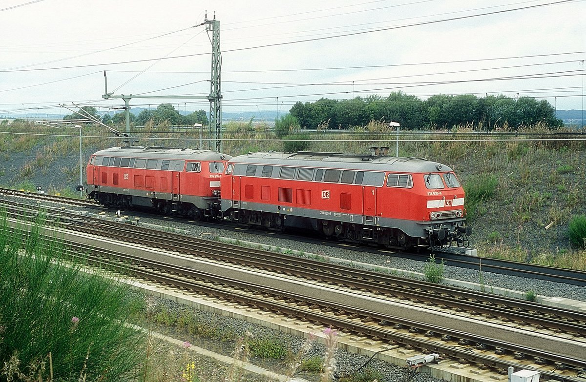 218 830 + 218 810  Limburg - Süd  21.08.06