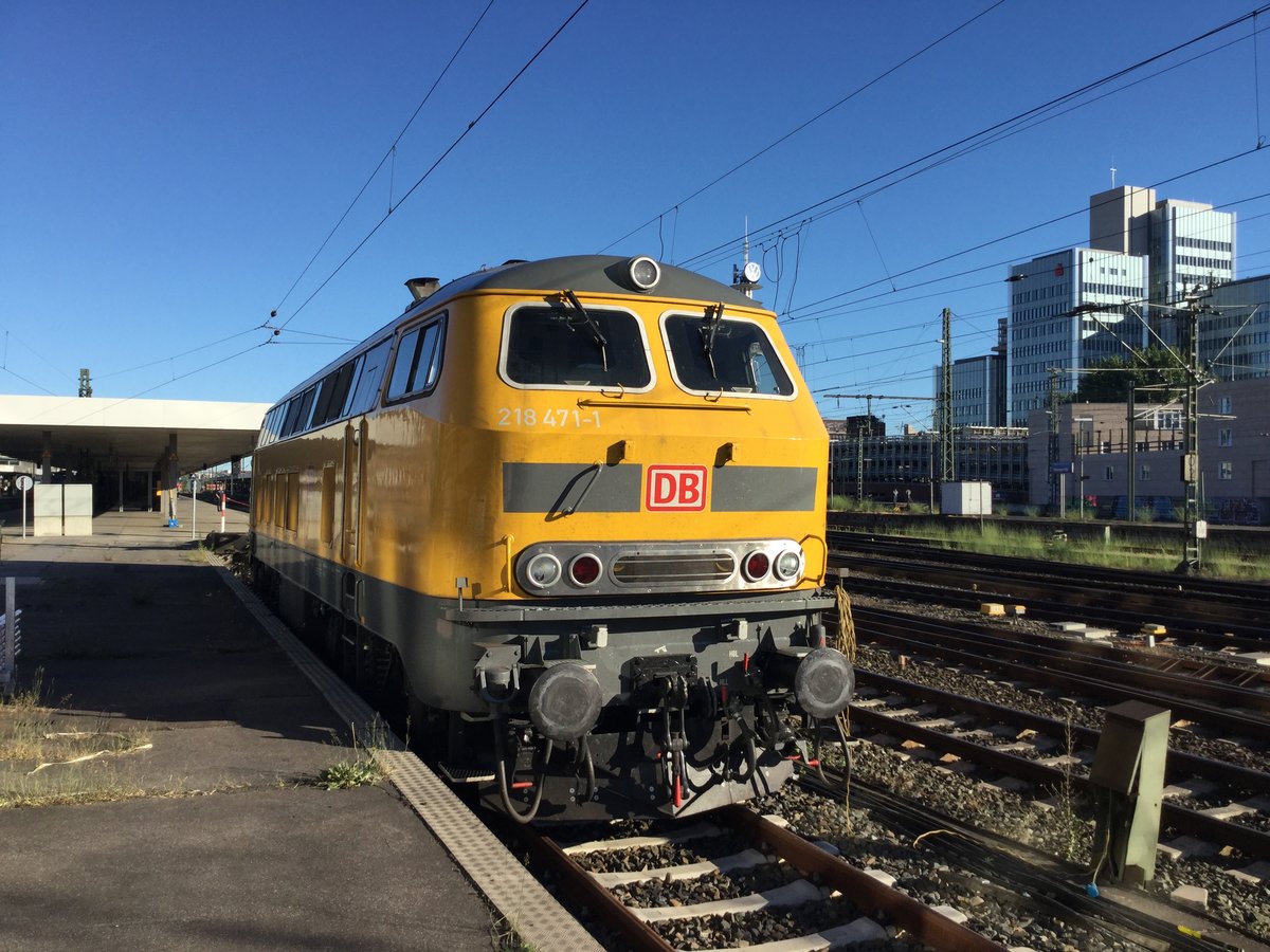 218 871 am 30.06.2018 in Hannover Hbf.