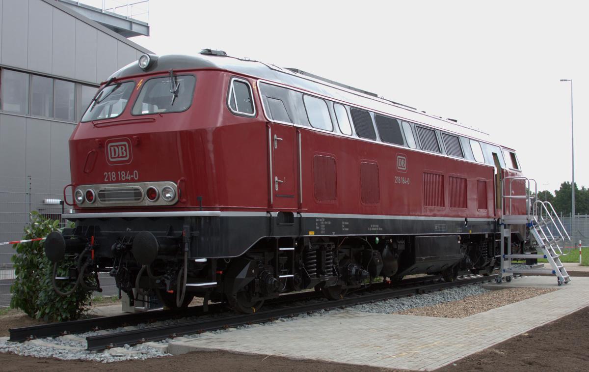 218184 wurde entkernt und dient im AW Bremen als Konferenzraum und Denkmal zugleich. Aufnahme am 14.6.2014.