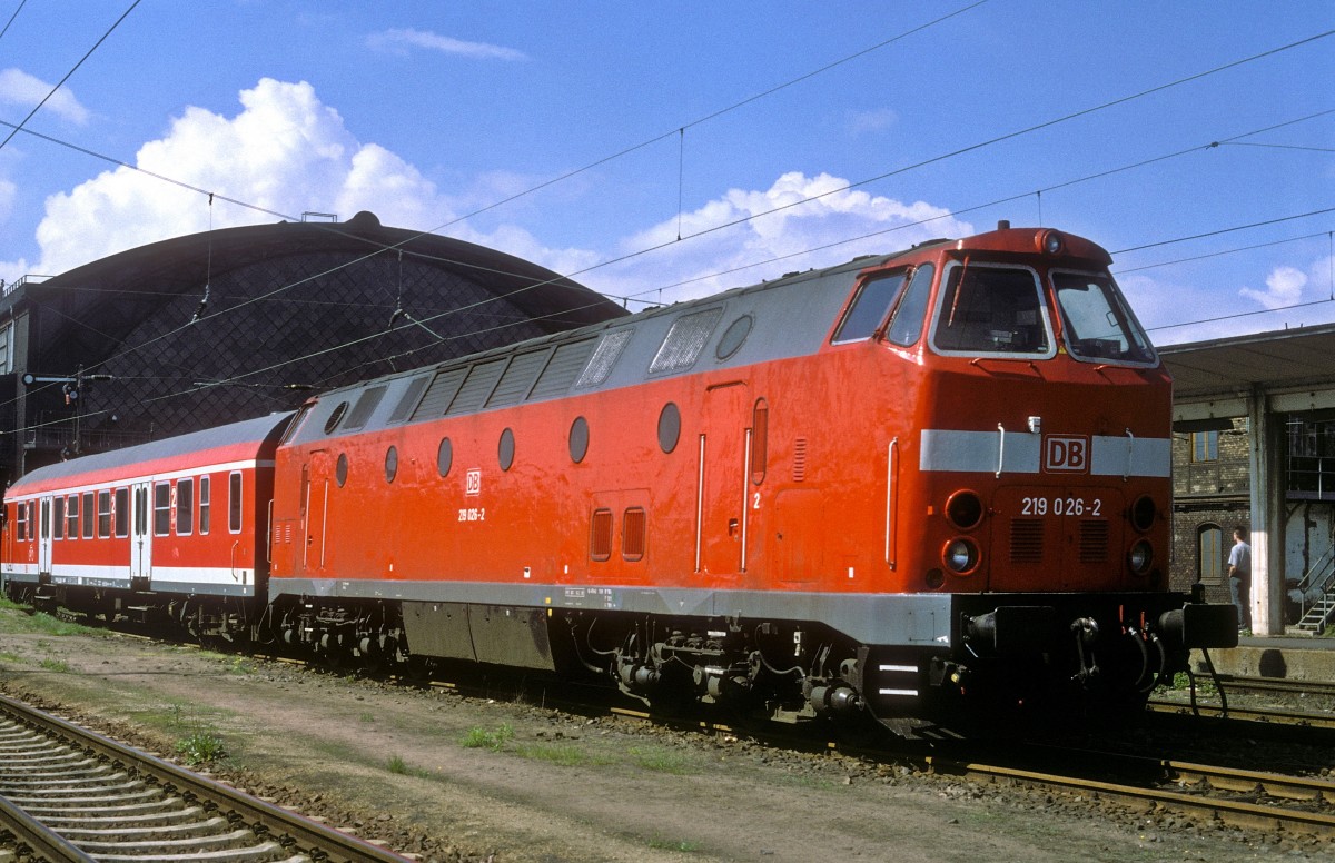  219 026  Dresden - Neustadt  08.05.98