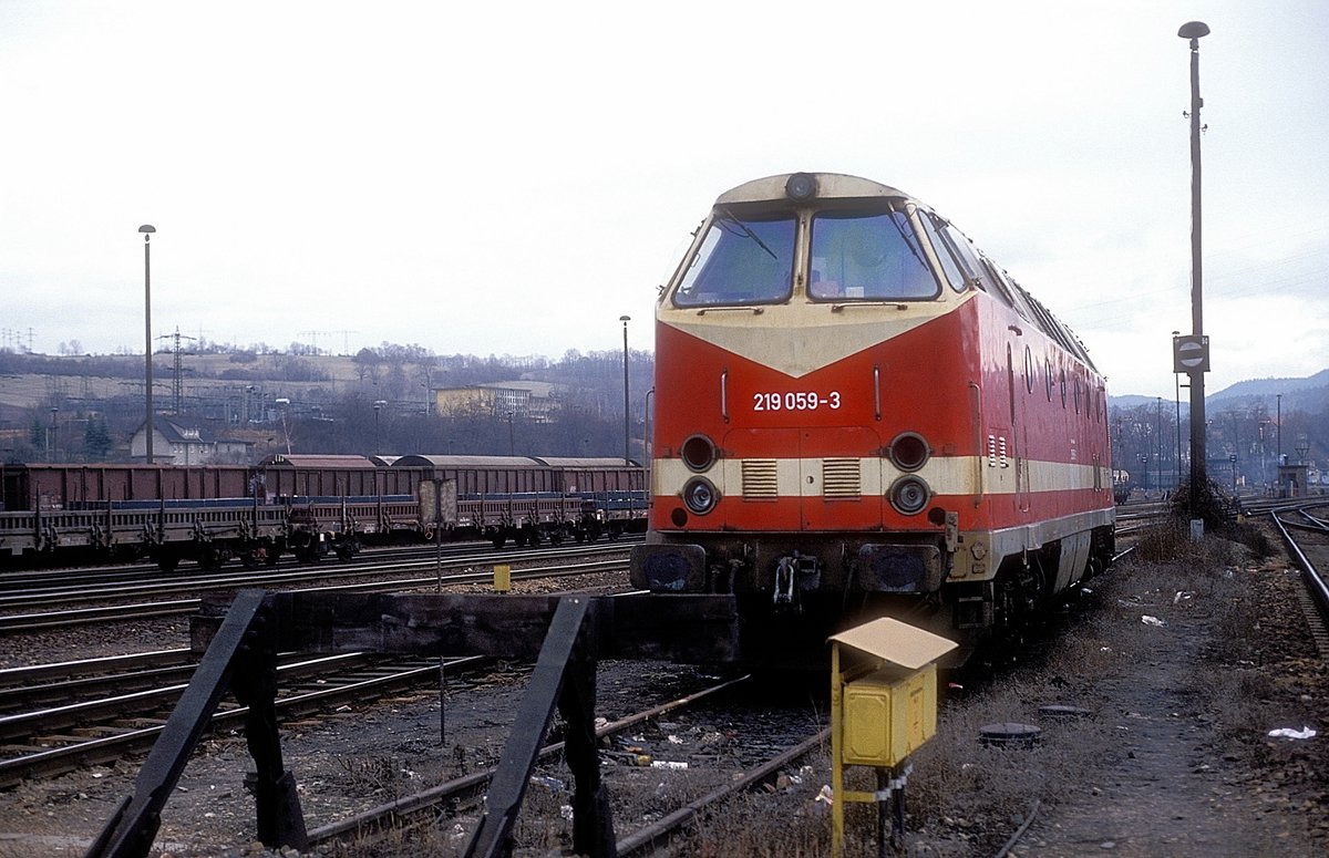 219 059  Saalfeld  18.01.92