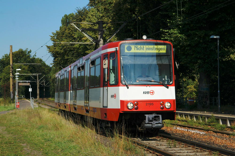 2195 an der Haltestelle Steinweg am 05.09.2013.