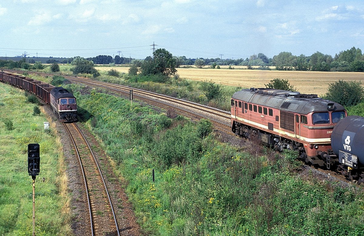 220 169 + 231 016  Zeitz  11.08.93