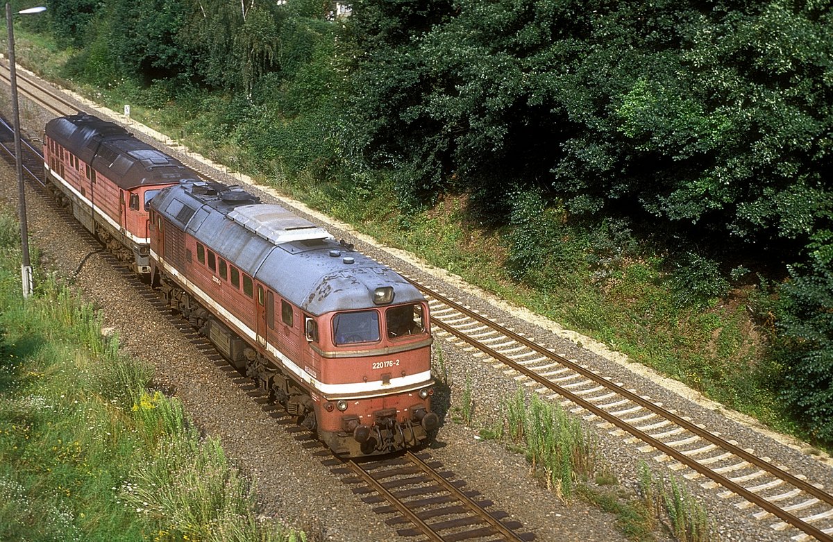 220 176 + 231 035  Zeitz  09.08.93