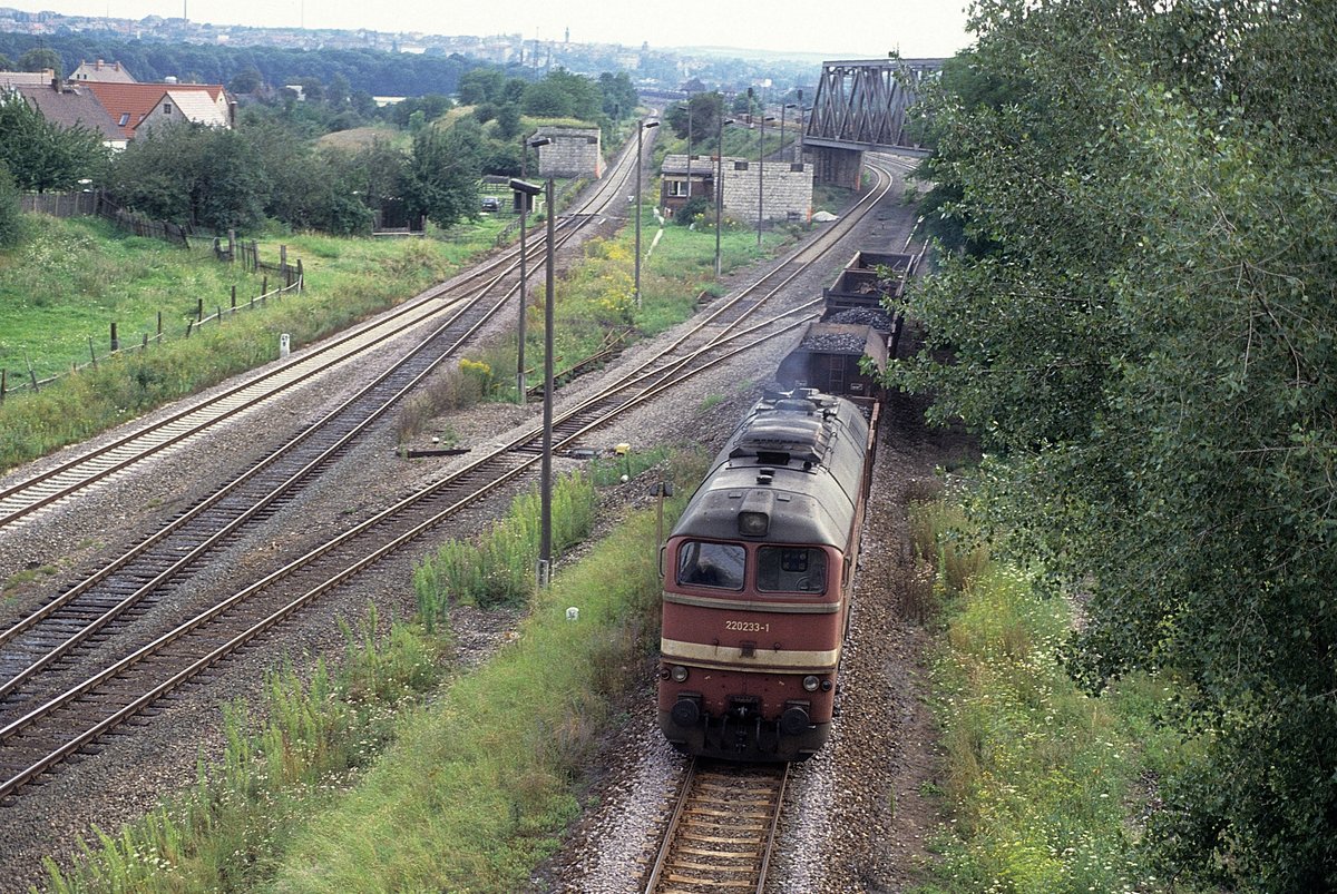 220 233  bei Zeitz  11.08.93