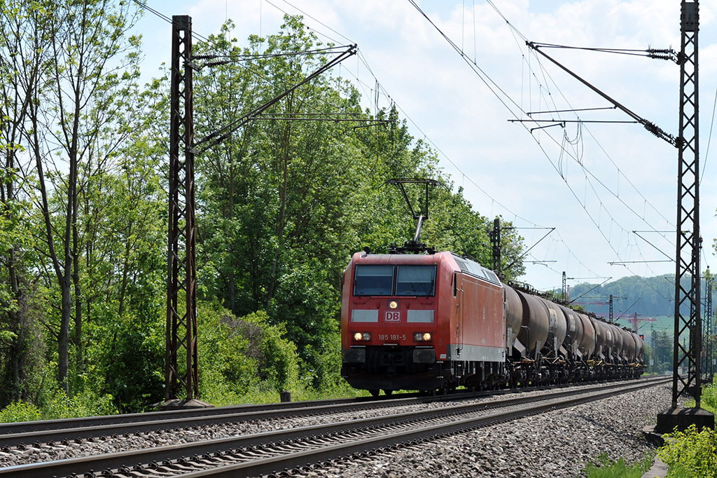 22.05.2017 Streckenabschnitt Uhingen 185 181-5