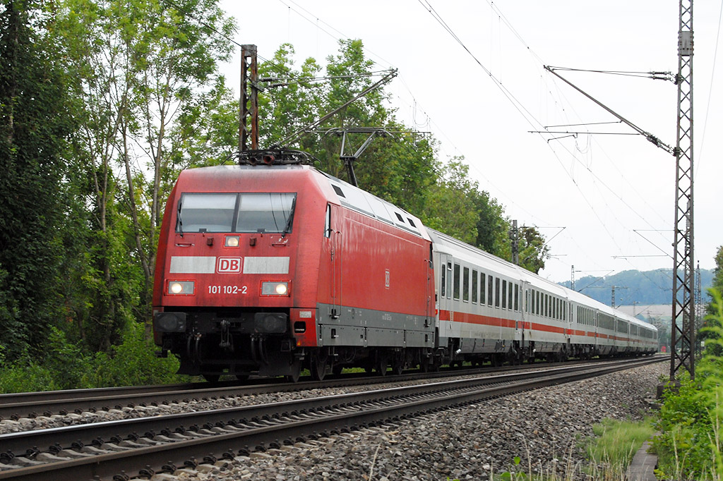 22.07.2018 Streckenabschnitt Uhingen 101 102-2
