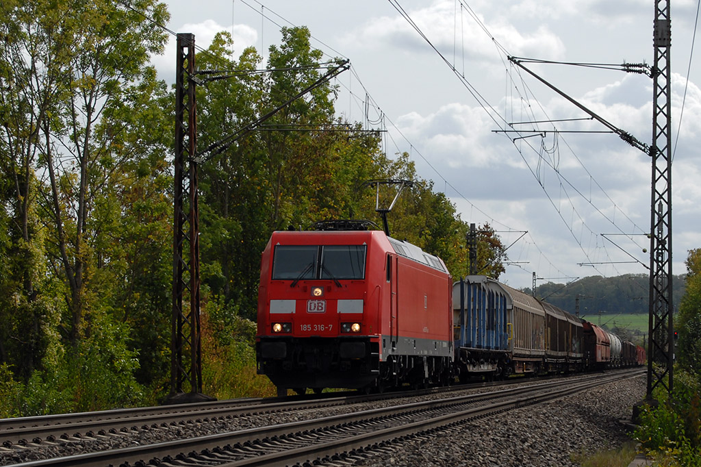 22.09.2018 Streckenabschnitt Uhingen 185 316-7