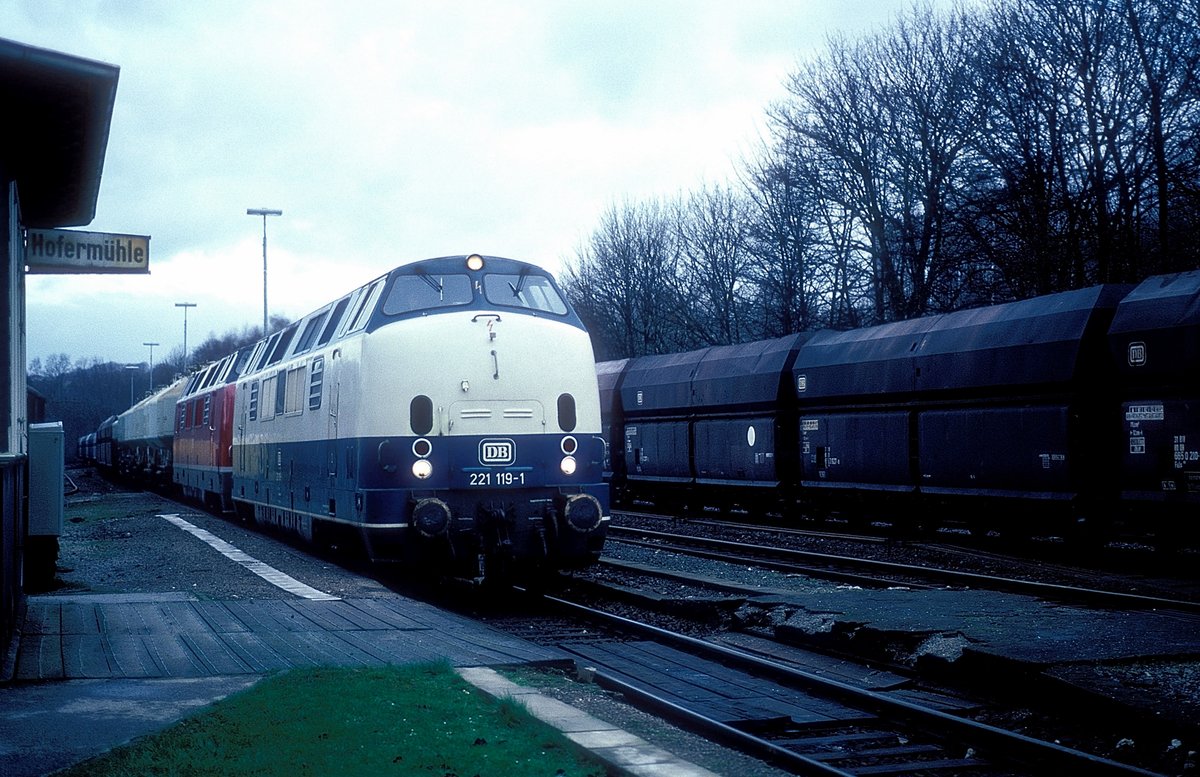 221 119 + 108  Hofermühle  22.04.86