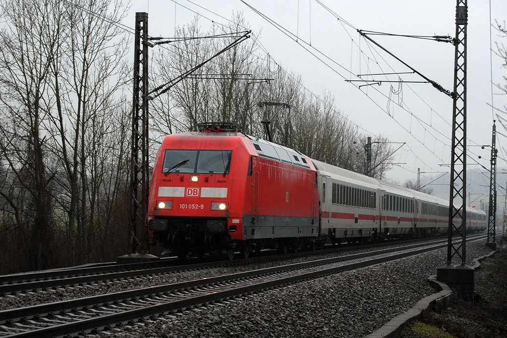 22.12.2017 Streckenabschnitt Uhingen 101 052-9