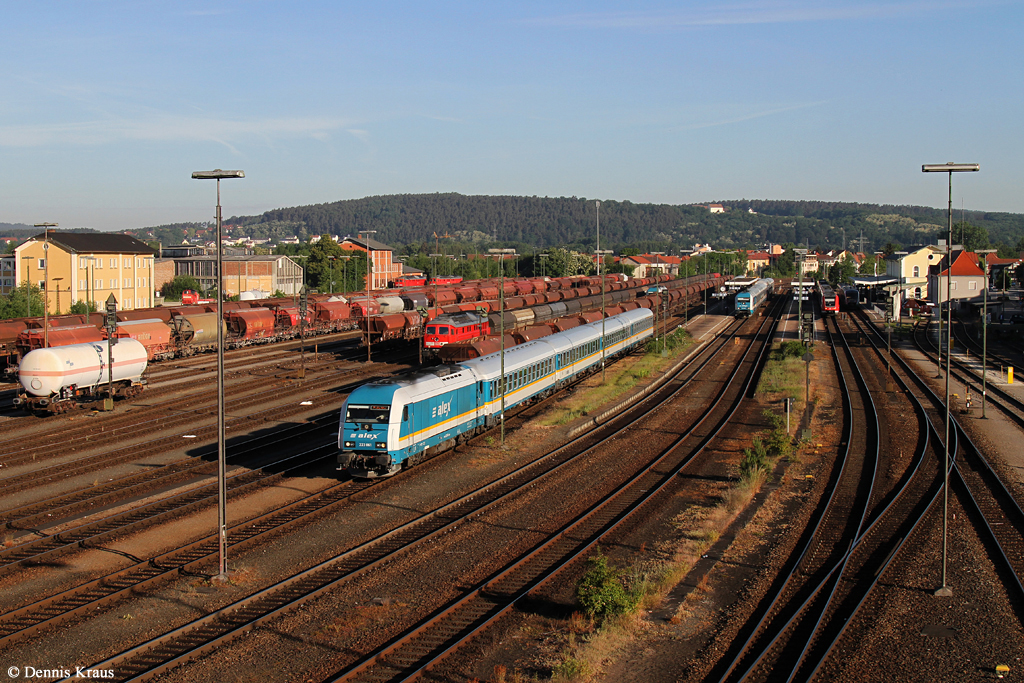 223 061 mit Alex 351 am 03.06.2015 in Schwandorf.