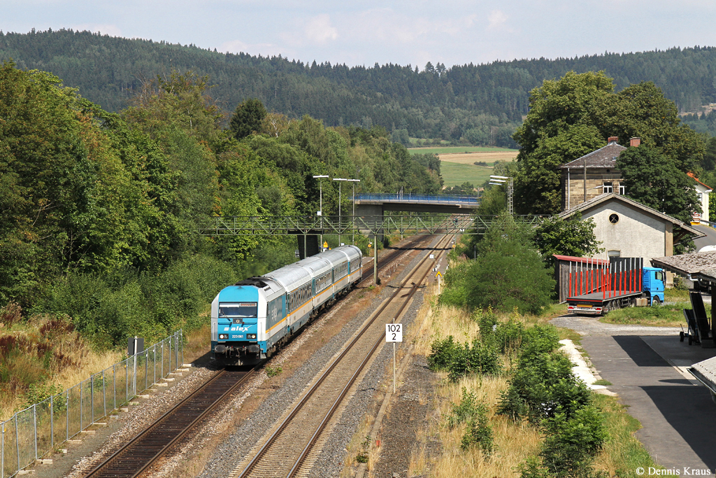223 061 mit Alex 84115 am 22.08.2015 in Immenreuth.
