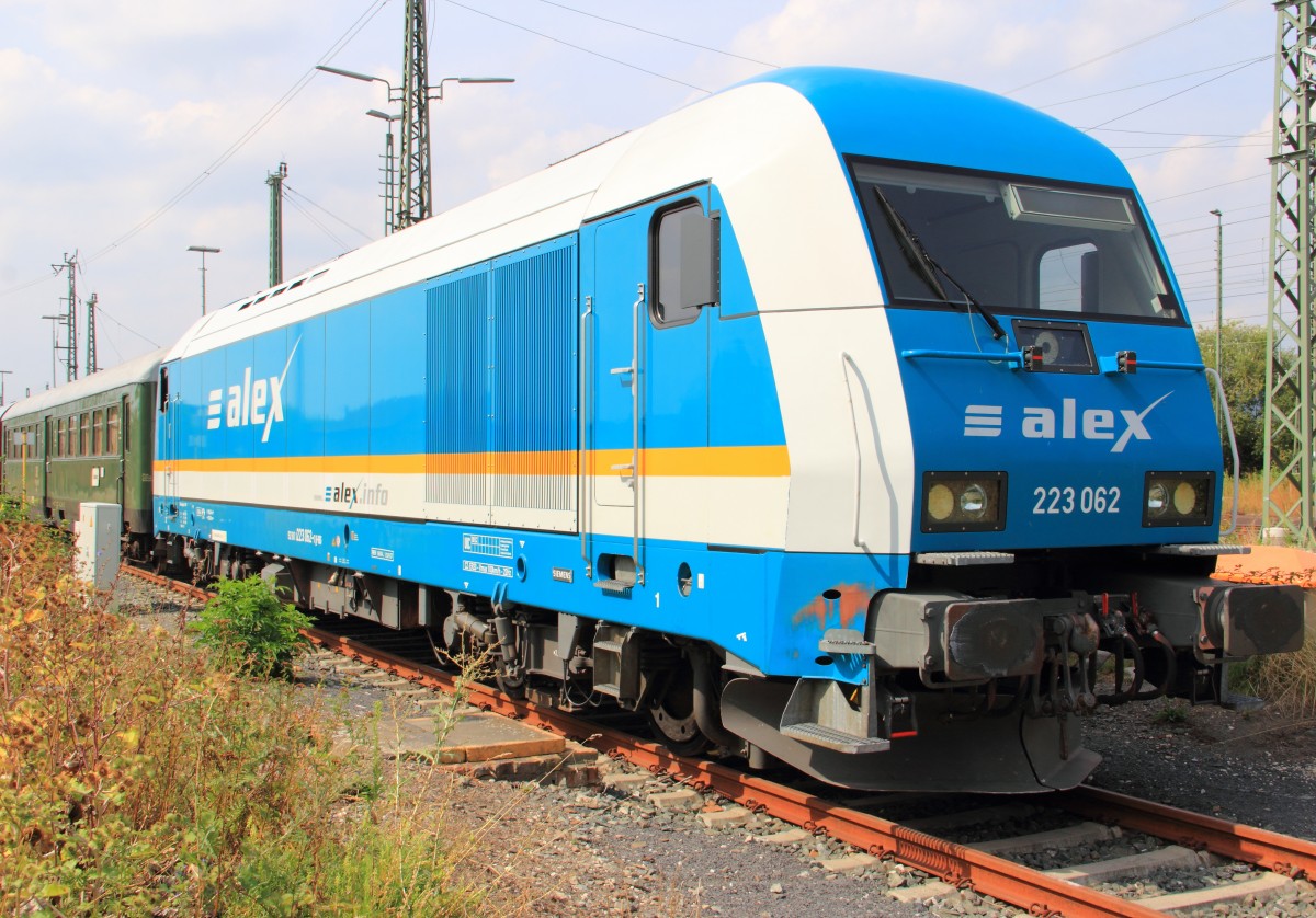223 062 VBG in Lichtenfels am 24.08.2013.  