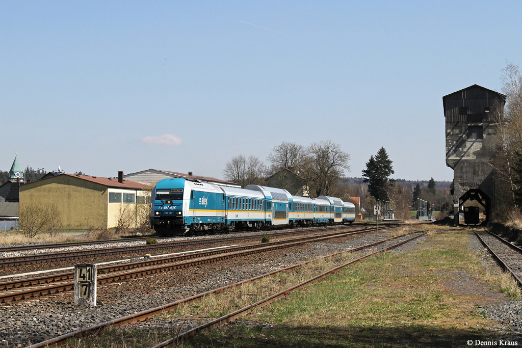 223 067 mit Alx 84106 am 19.04.2015 in Pechbrunn.
