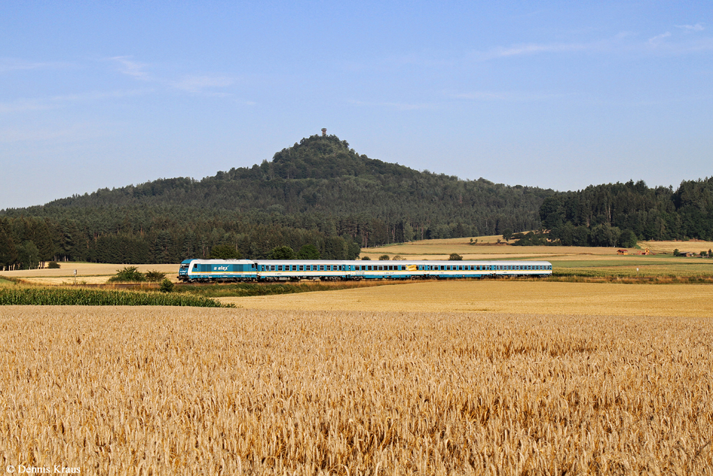 223 070 mit Alex 84109 am 02.08.2015 bei Unterbruck.