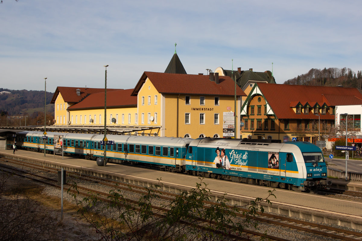 223 071  Graß die Allgäu  in Immenstadt (Allgäu). 21.11.20