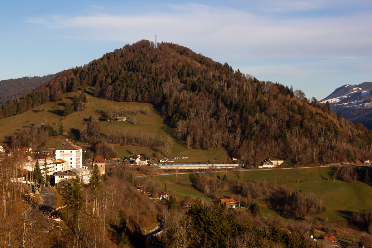 223 071  Graß die Allgäu  in Oberstaufen. 21.11.20