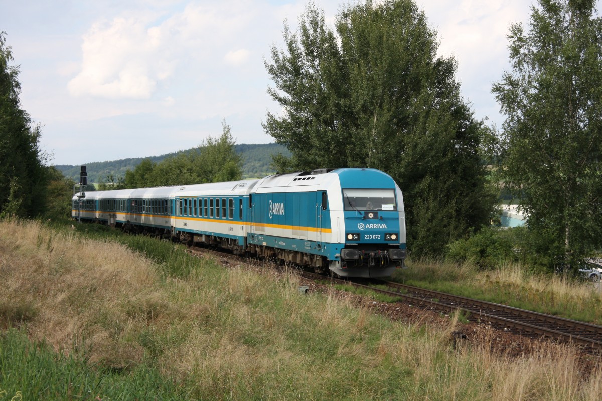 223 072 bei Furth im Wald 10.10.2010