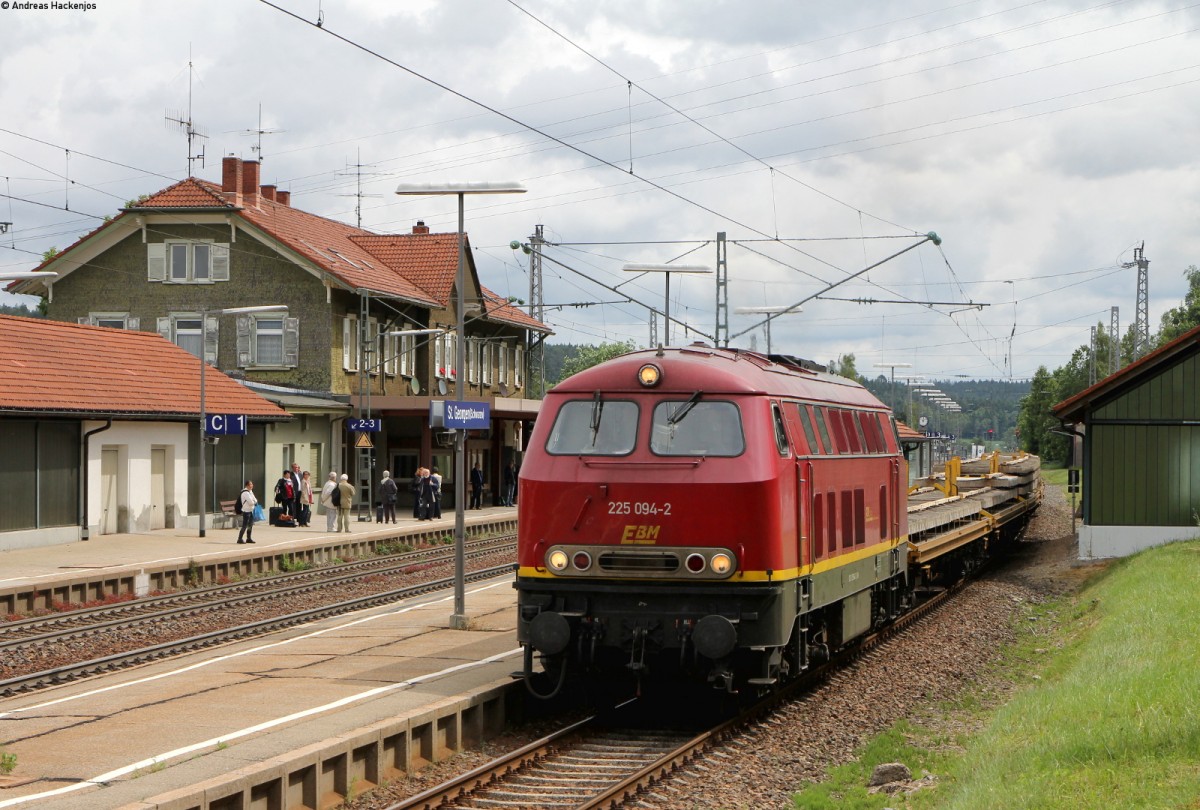 225 094-2 mit dem **** in St.Georgen 22.6.15
