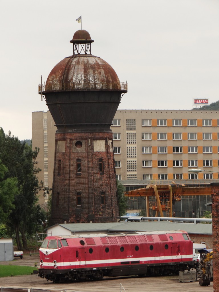 229 184 zusehen am 22.09.13 in Gera bei den Geraer Eisenbahn Welten.