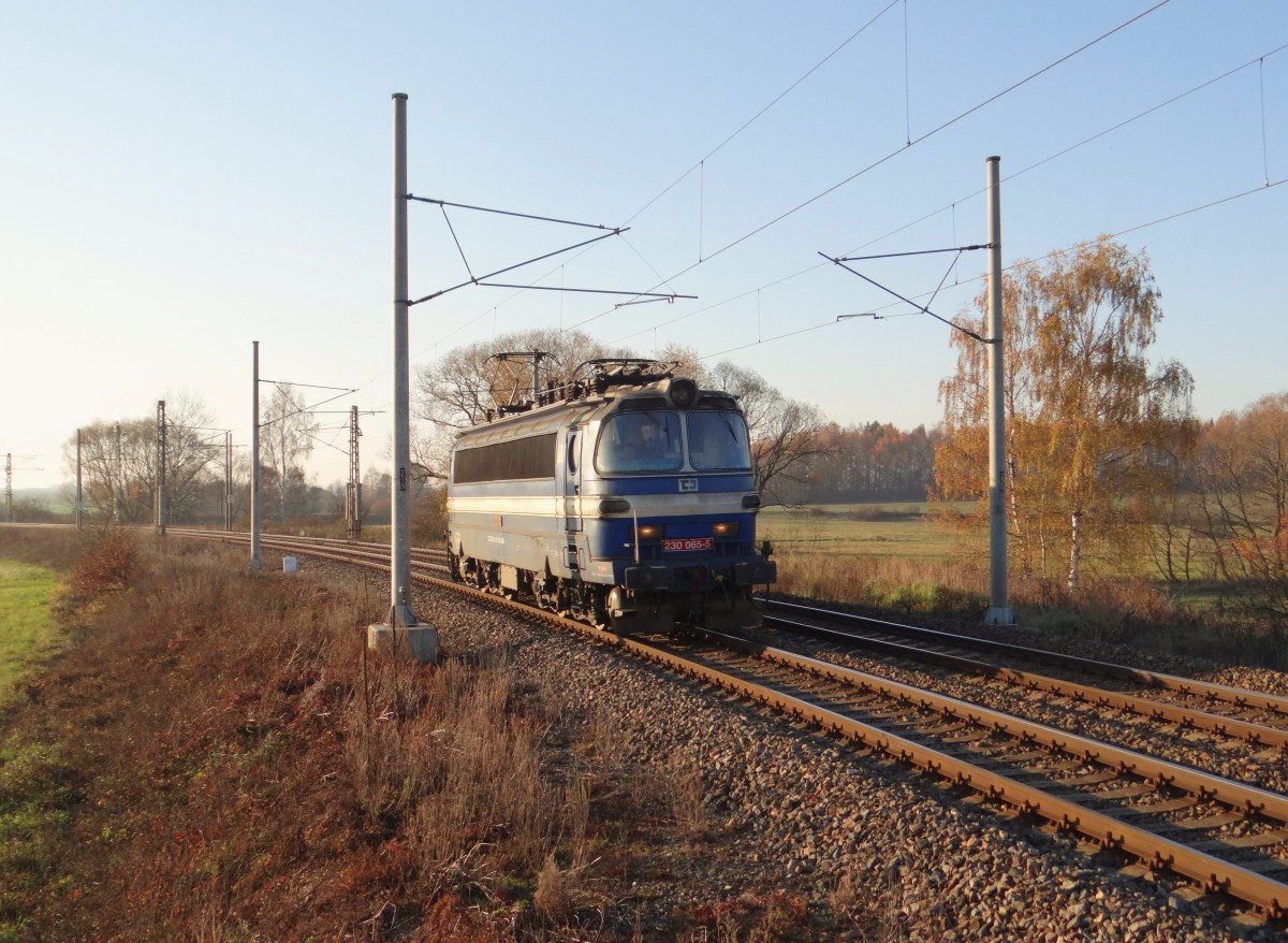 230 065-5 zu sehen in Tršnice am 03.11.15.