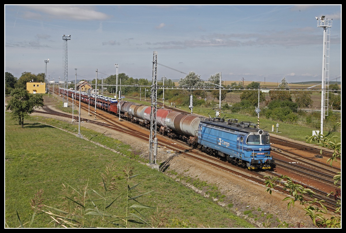 230 088 mit güterzug in Zajeci am 10.09.2019.