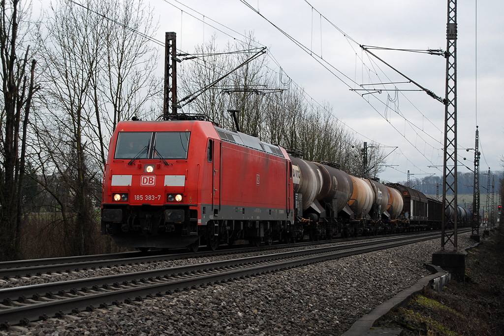 23.12.2017 Streckenabschnitt Uhingen 185 383-7