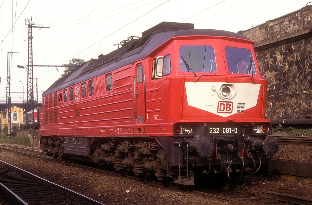 232 081  Dresden Hbf  05.05.97  