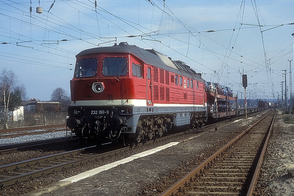 232 190  Michendorf  31.03.93 