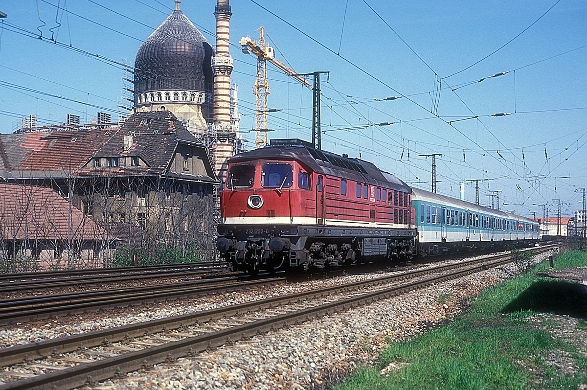 232 222  Dresden - Mitte  22.04.95