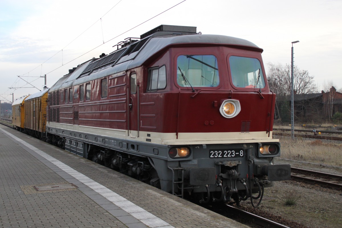 232 223 DGT am 18.12.2013 in Rathenow