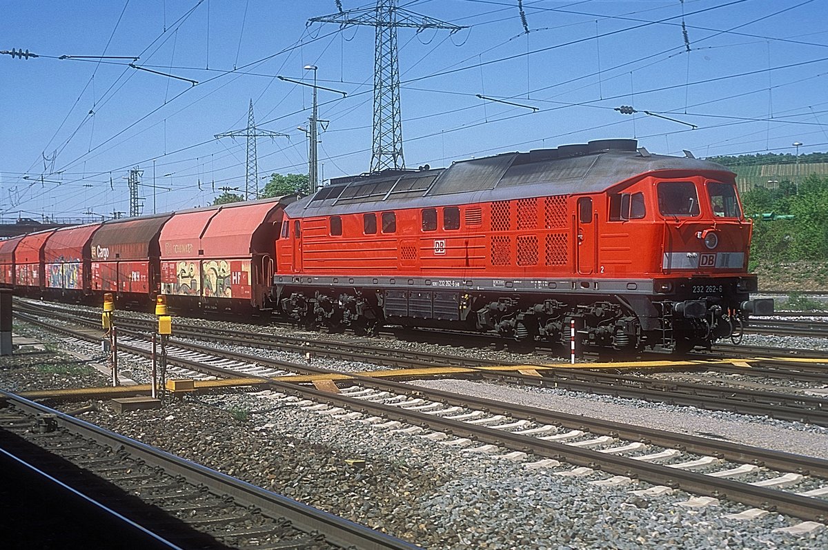232 262  Würzburg - Zell  07.05.18