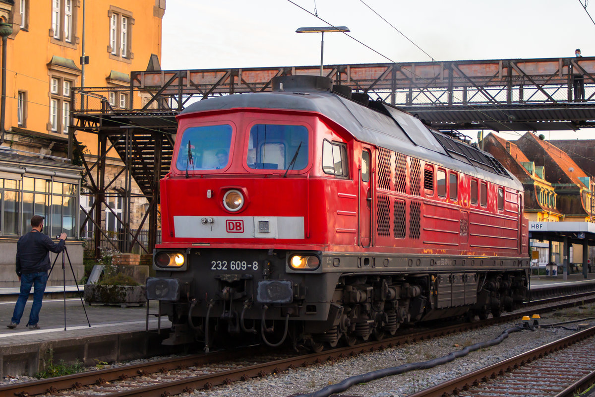 232 609-8 in Lindau Hbf. 30.10.20