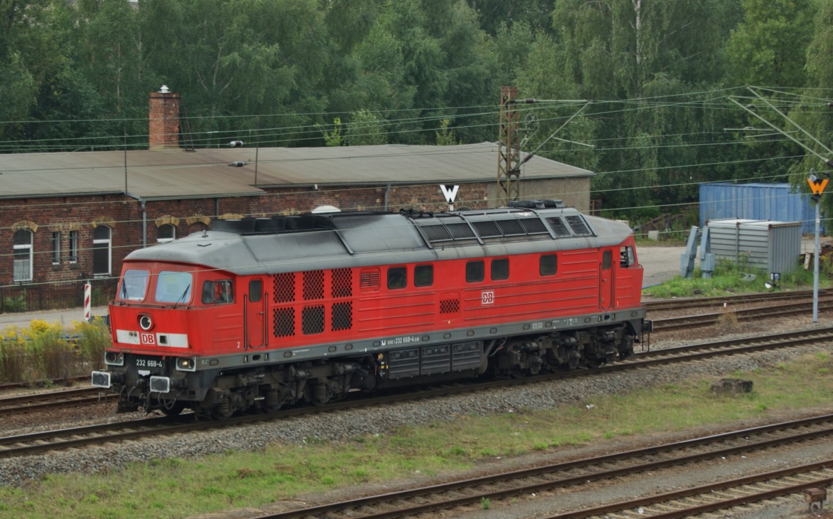232 668-4 am 20.08.13 in Leipzig/Engelsdorf.
