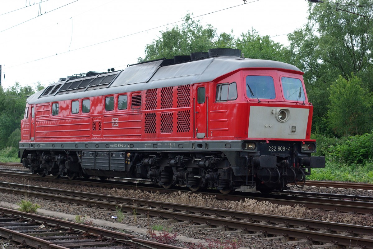 232 908-4 der DB am 18.06.2015 in Bochum Riemke