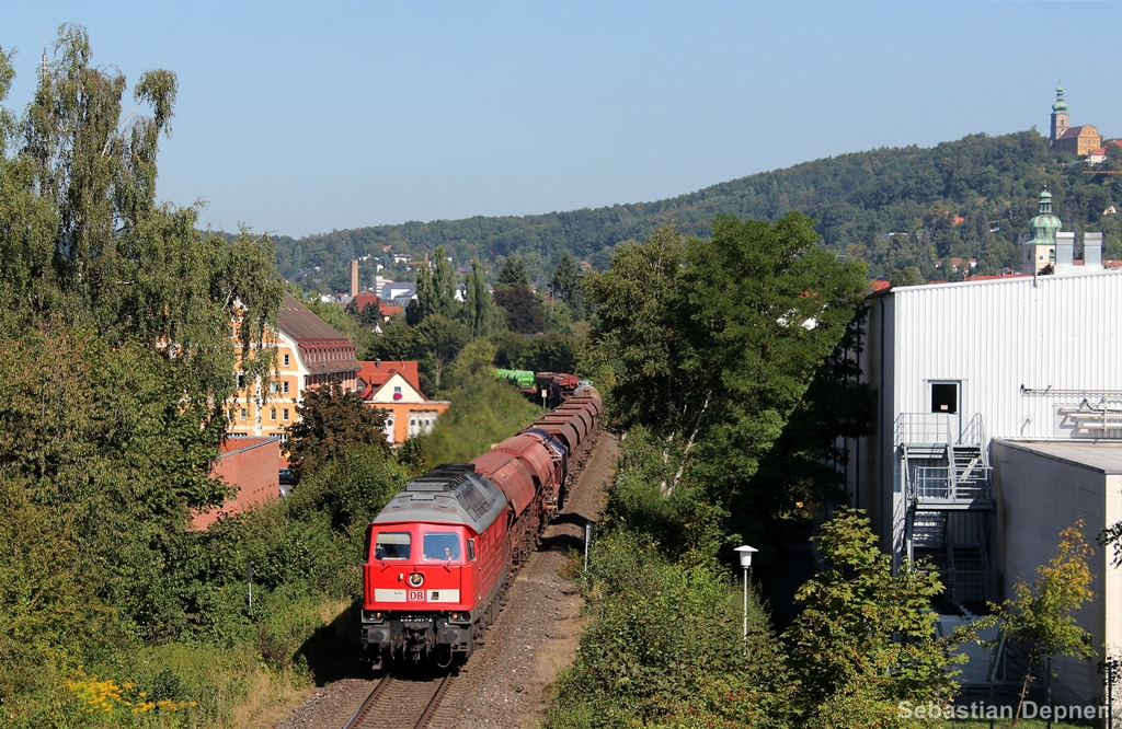 233 367 am 5.9.13 in Amberg mit dem EK 56900 nach Schwandorf